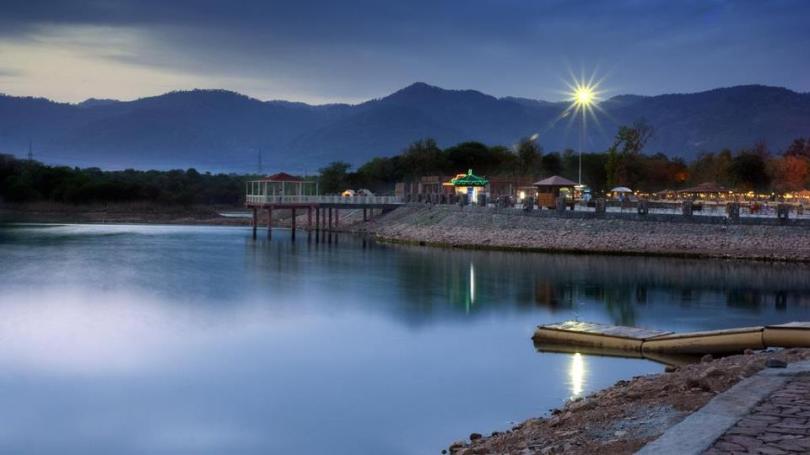 Rawal Lake (evening), Islamabad